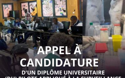 Appel à candidature pour le Diplôme Universitaire (DU) Pilote Appliqué à la Surveillance Génomique des Maladies Infectieuses